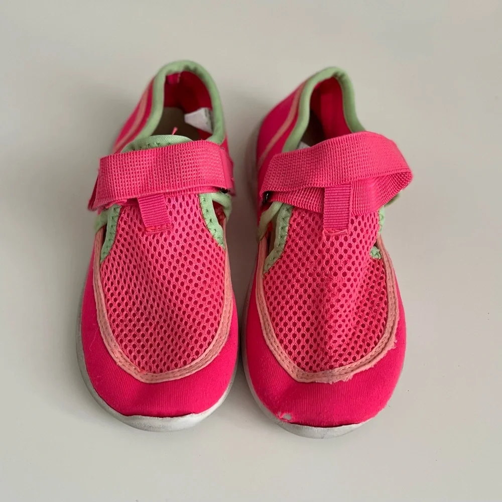Wonder Nation Girls' Beach Water Shoes Pink Neon Size 11/12